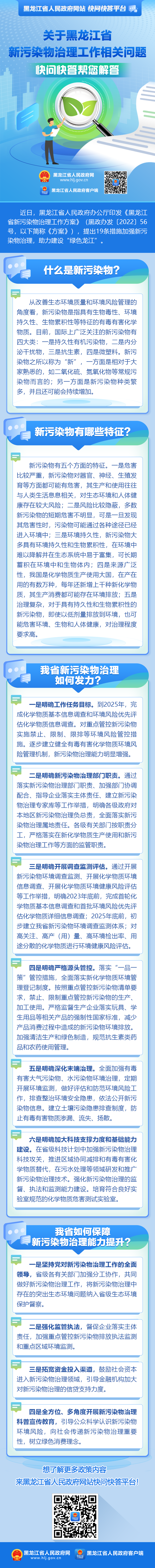 什么是新污染物？我省新污染物治理如何發力？快問快答幫您解答